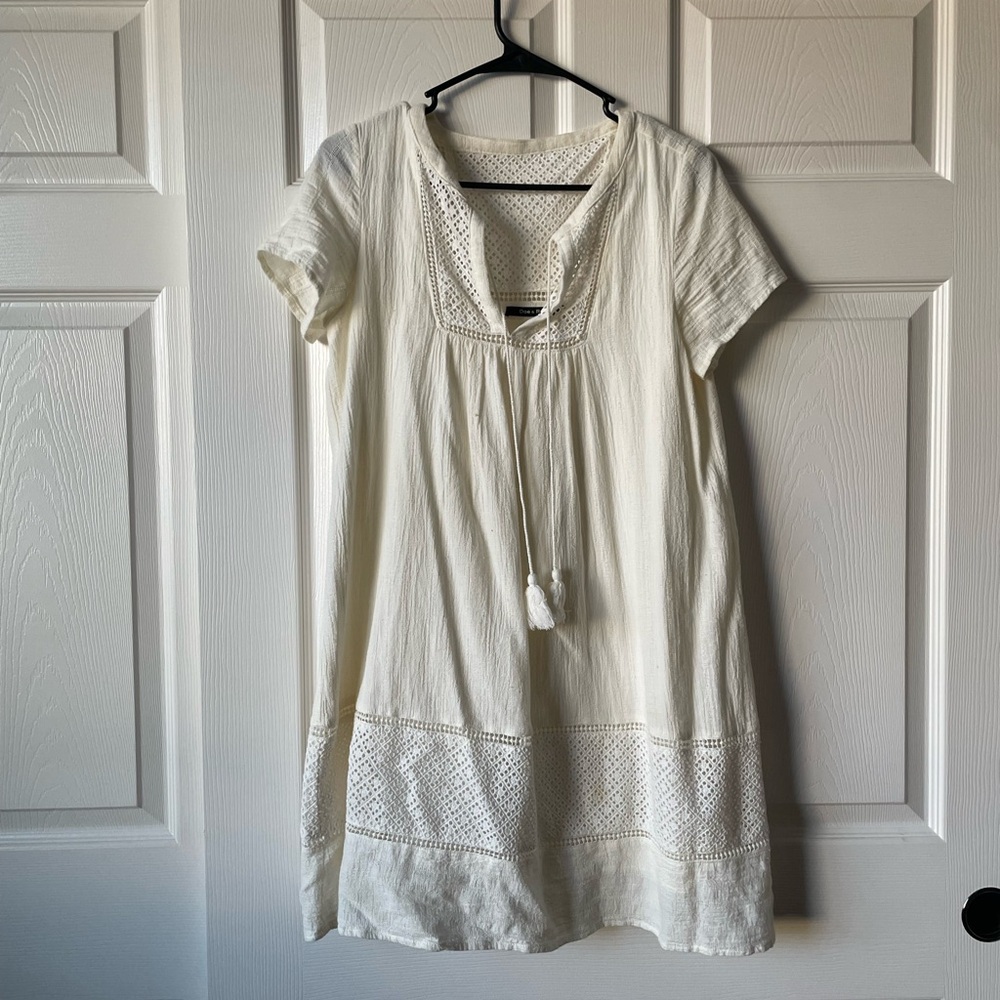 Doe & Rae white dress
